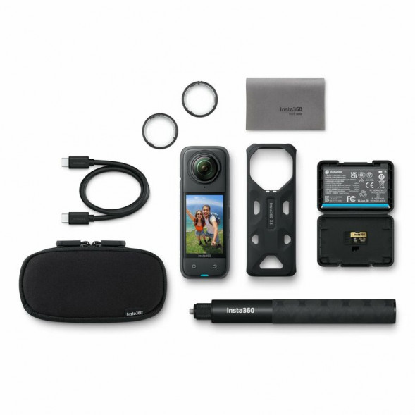 Экшн-камера Insta360 X4 Adventure Bundle (CINSABMA) в Перми