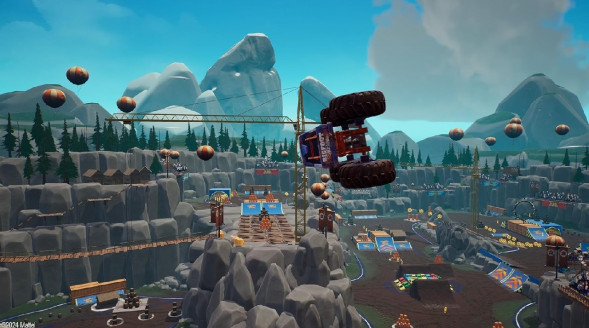 Игра Hot Wheels Monster Trucks: Stunt Mayhem [PS5, английская версия] в Перми