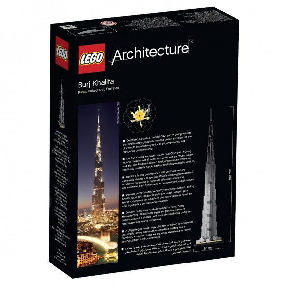 Конструктор LEGO Architecture 21031 Бурдж-Халифа в Перми