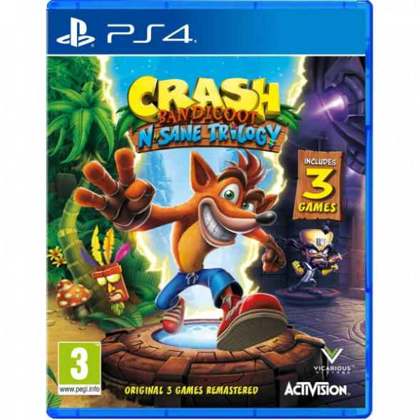 Игра Crash Bandicoot N-Sane Trilogy для PlayStation 4 в Перми