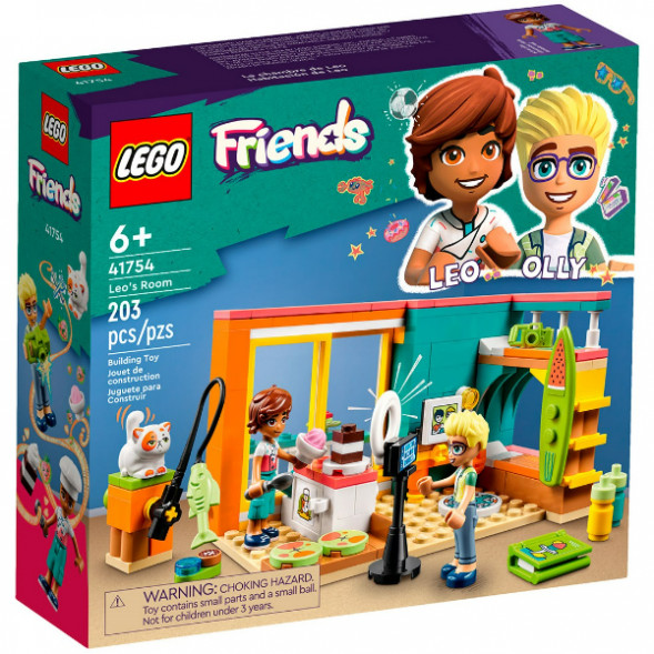 Конструктор LEGO Friends 41754 Комната Лео в Перми
