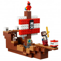 Конструктор LEGO Minecraft 21152 Приключения на пиратском корабле