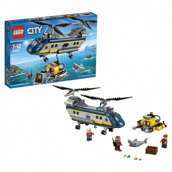 Конструктор LEGO City Deep Sea Explorers 60093 Вертолет исследователей моря в Перми