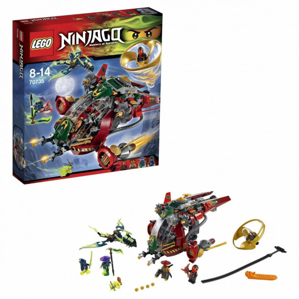 Конструктор LEGO Ninjago 70735 Корабль R.E.X Ронана в Перми