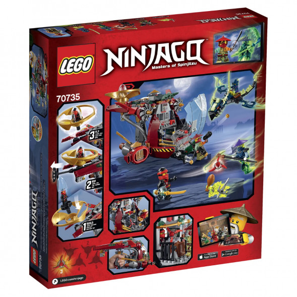 Конструктор LEGO Ninjago 70735 Корабль R.E.X Ронана в Перми