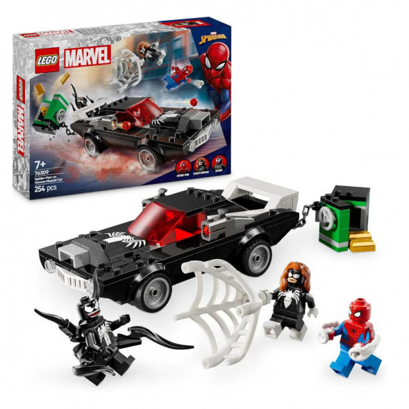 Конструктор LEGO Super Heroes 76309 Человек-паук против Венома в Перми