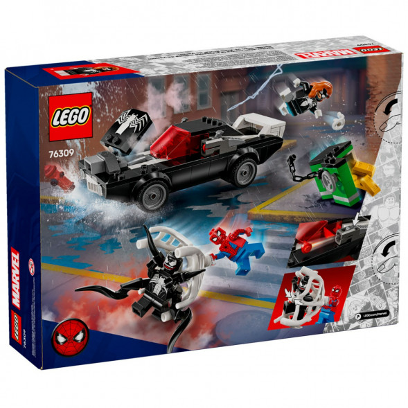 Конструктор LEGO Super Heroes 76309 Человек-паук против Венома в Перми