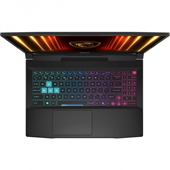 Ноутбук MSI Katana 15 HX B14WFK-1073XRU (15.6&amp;quot;, IPS, Intel Core i7-14650HX 2.2ГГц, 16 ядер, 16ГБ DDR5, 512ГБ SSD, NVIDIA GeForce RTX 5060 - 8 ГБ, без ОС), черный в Перми