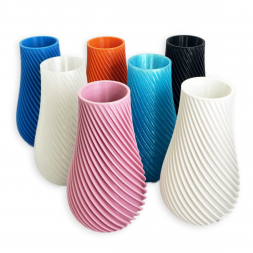 Ваза для сухоцветов HatRom Spiral, белый