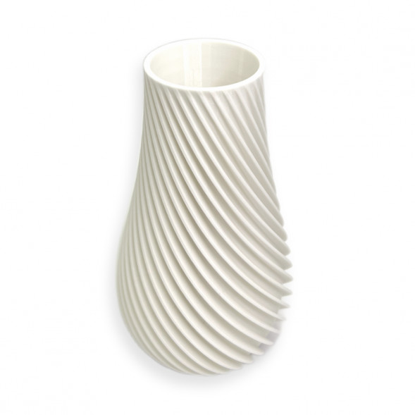 Ваза для сухоцветов HatRom Spiral, белый в Перми
