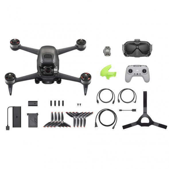 Квадрокоптер DJI FPV Combo (EU), grey в Перми