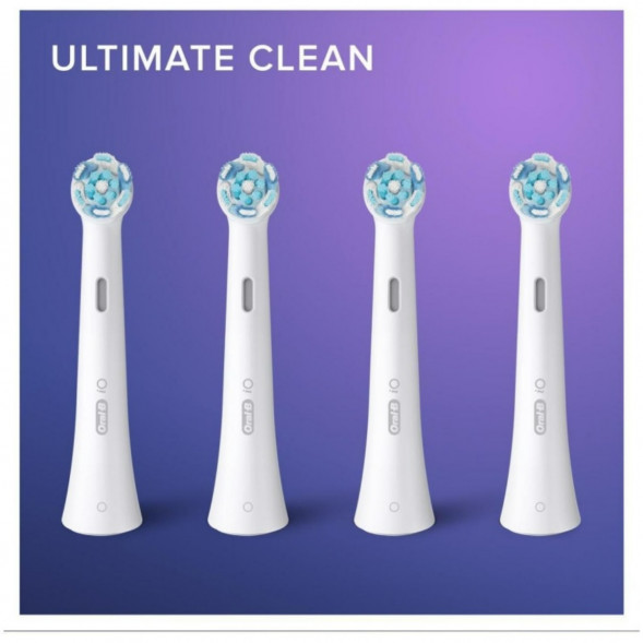 Насадка для электрической зубной щетки Oral-B iO Ultimate Clean White, 4 шт. в Перми