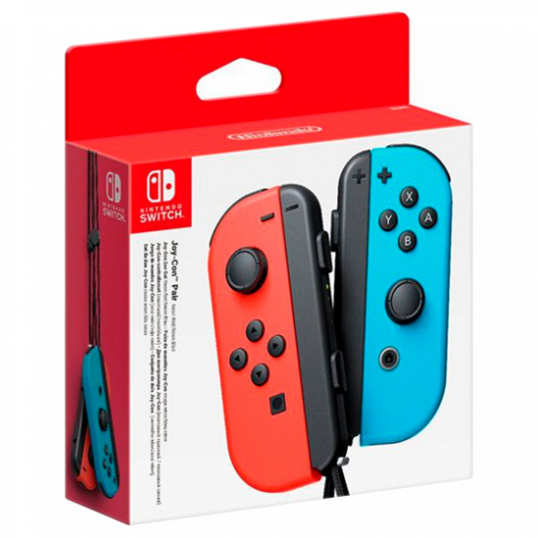 Геймпад Nintendo Switch Joy-Con controllers Duo, красный/синий в Перми
