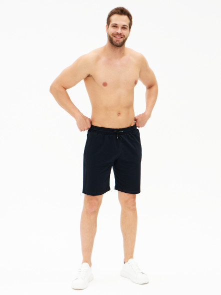 Шорты мужские трикотажные, синий, XXL в Перми