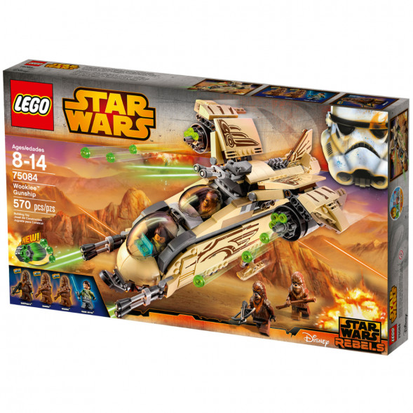 Конструктор LEGO Star Wars 75084 Боевой корабль Вуки в Перми
