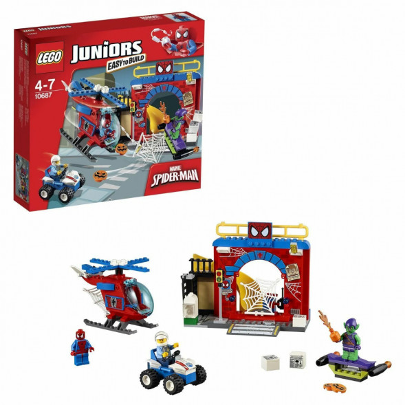 Конструктор LEGO Juniors 10687 Убежище Человека-паука в Перми
