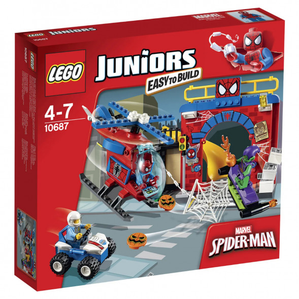 Конструктор LEGO Juniors 10687 Убежище Человека-паука в Перми