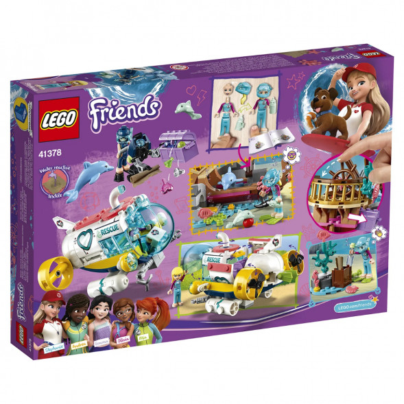 Конструктор LEGO Friends 41378 Спасение дельфинов в Перми