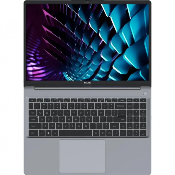 Ноутбук TECNO MegaBook K16SFA (16&amp;quot;, IPS, AMD Ryzen 5 7535HS 3.3ГГц, 6 ядер, 16ГБ LPDDR5, 1ТБ SSD, AMD Radeon 660M, Windows 11 Home), серый в Перми