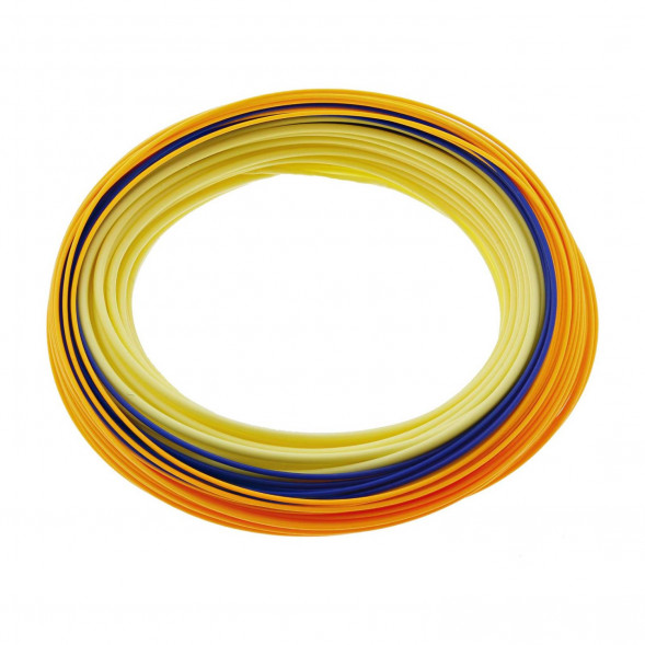 Леска RIO Premier Dart V2.0 Float WF7F/S3, Black/Yellow/Blue/Orange в Перми