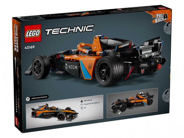 Конструктор LEGO Technic 42169 Гоночная машина NEOM McLaren Formula E в Перми