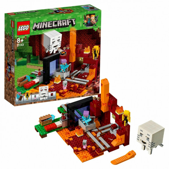Конструктор LEGO Minecraft 21143 Портал в Подземелье  в Перми
