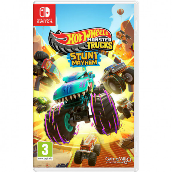 Игра Hot Wheels Monster Trucks: Stunt Mayhem [Nintendo Switch, английская версия] в Перми