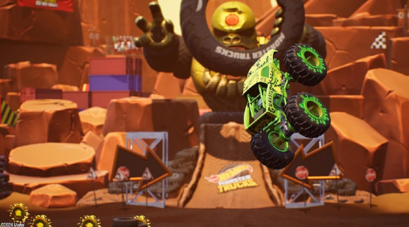 Игра Hot Wheels Monster Trucks: Stunt Mayhem [Nintendo Switch, английская версия] в Перми