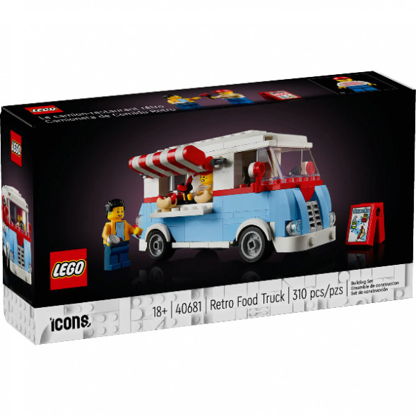 Конструктор LEGO Icons 40681 Ретро фуд трак в Перми