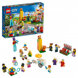 Конструктор LEGO City Town 60234 Комплект минифигурок Весёлая ярмарка