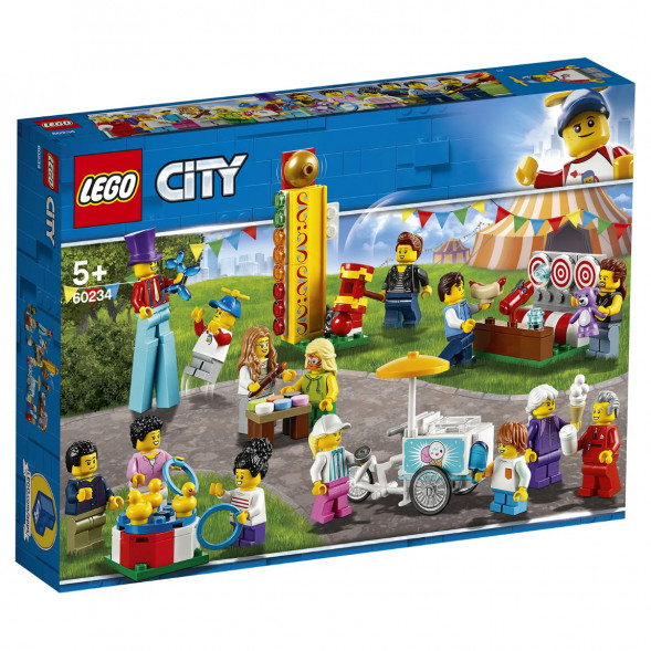 Конструктор LEGO City Town 60234 Комплект минифигурок Весёлая ярмарка в Перми