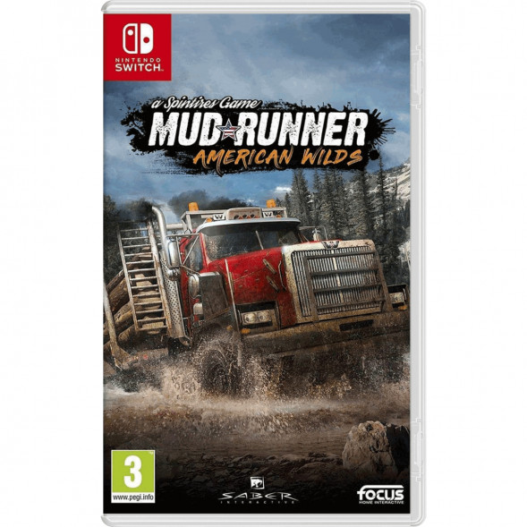 Игра Spintires: MudRunner American Wilds [Nintendo Switch, русские субтитры] в Перми