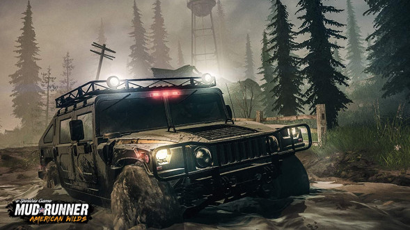 Игра Spintires: MudRunner American Wilds [Nintendo Switch, русские субтитры] в Перми