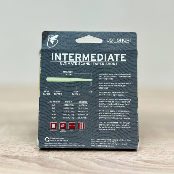 Рыболовная леска Scientific Anglers UST Short St-9/10-I Intermediate 125208 в Перми
