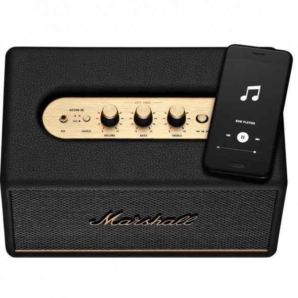 Портативная акустика Marshall Acton III, 60 Вт, черный в Перми