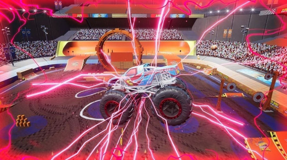 Игра Hot Wheels Monster Trucks: Stunt Mayhem [PS4, английская версия] в Перми