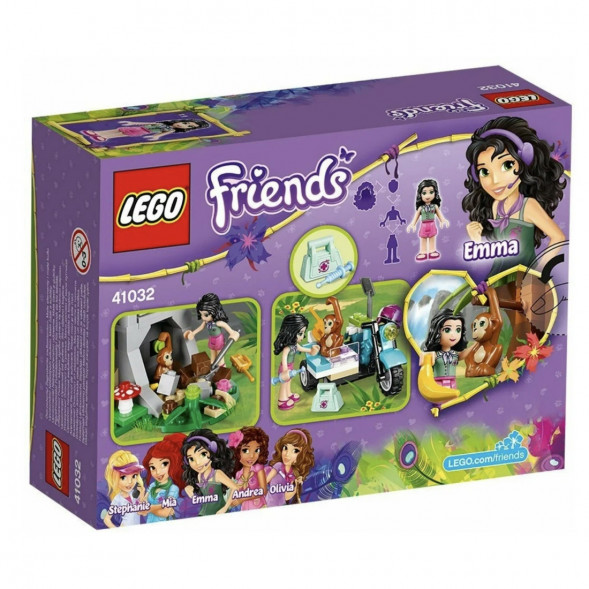 Конструктор LEGO Friends 41032 Джунгли: Мотоцикл скорой помощи в Перми