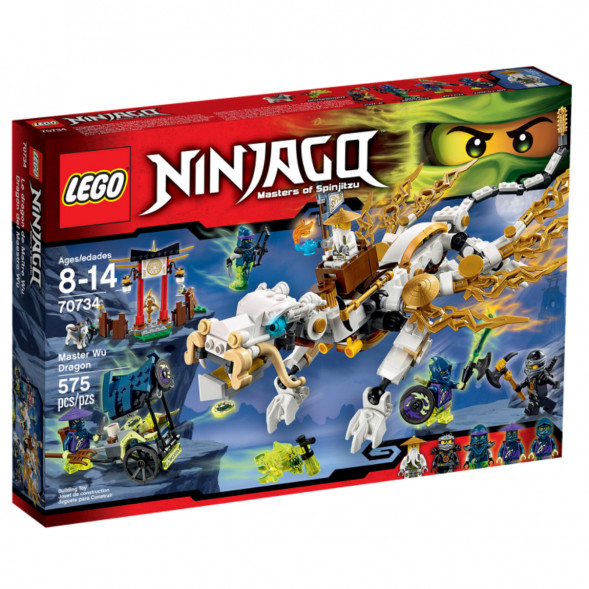 Конструктор LEGO Ninjago 70734 Дракон Сэнсея Ву в Перми