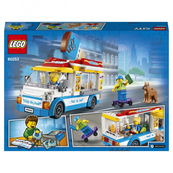 Конструктор LEGO City Great Vehicles 60253 Грузовик мороженщика в Перми