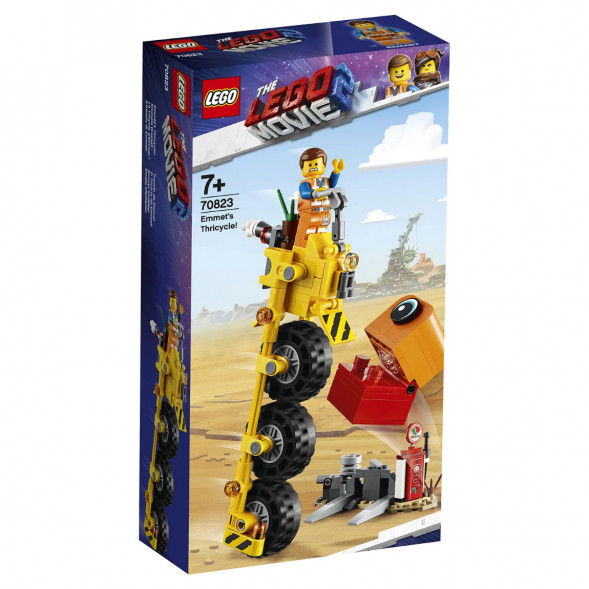 Конструктор LEGO Movie 70823 Трехколёсный велосипед Эммета в Перми