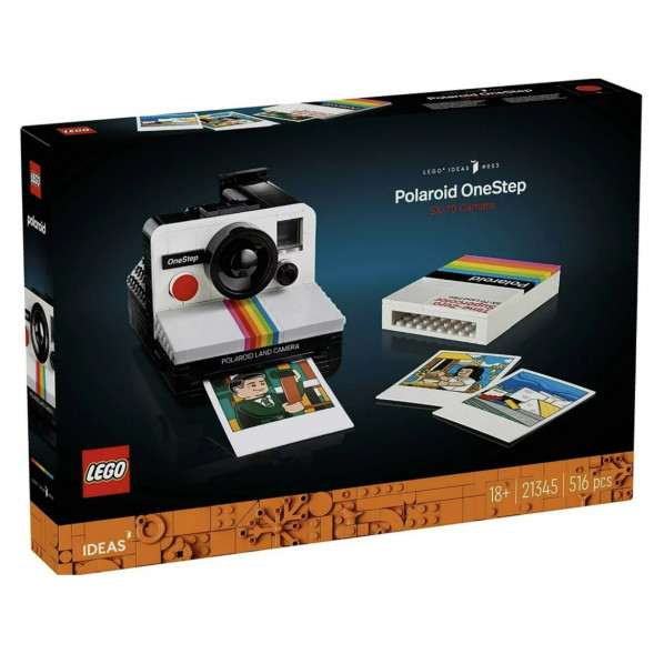 Конструктор LEGO Ideas 21345 Камера Polaroid OneStep SX-70 в Перми