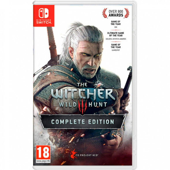 Игра Witcher 3 Wild Hunt Complete Edition (Ведьмак 3: Дикая Охота - Полное Издание) (Русская версия) для Nintendo Switch в Перми