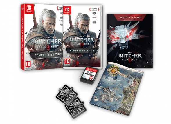 Игра Witcher 3 Wild Hunt Complete Edition (Ведьмак 3: Дикая Охота - Полное Издание) (Русская версия) для Nintendo Switch в Перми