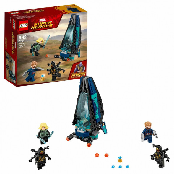 Конструктор LEGO Super Heroes 76101 Атака всадников в Перми