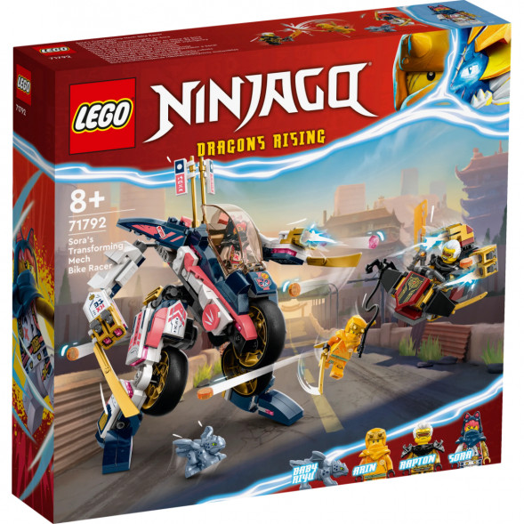 Конструктор LEGO Ninjago 71792 Байк-трансформер Соры в Перми
