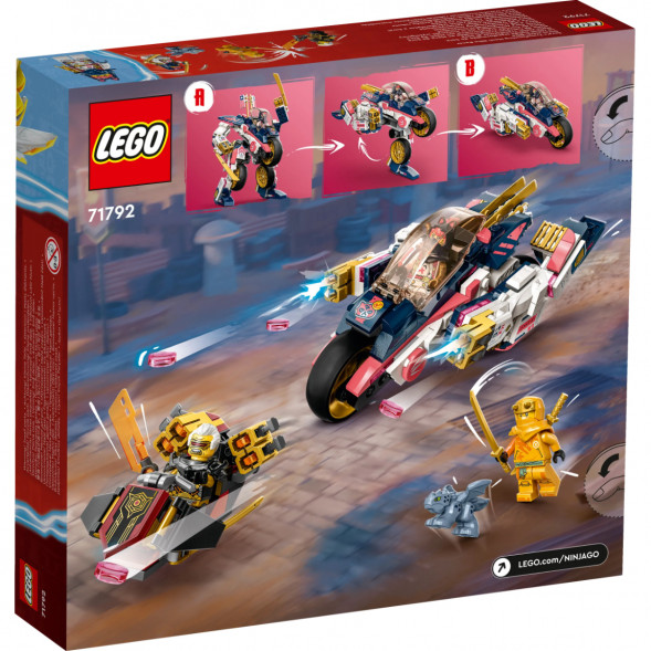 Конструктор LEGO Ninjago 71792 Байк-трансформер Соры в Перми