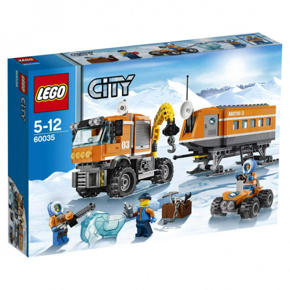 Конструктор LEGO City 60035 Передвижная арктическая станция в Перми