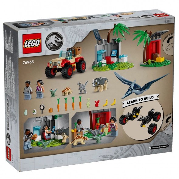 Конструктор LEGO Jurassic World 76963 Центр спасения детенышей динозавров в Перми