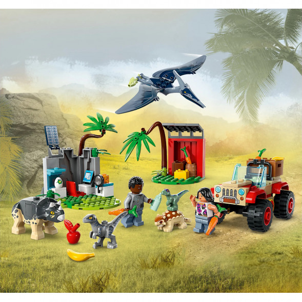 Конструктор LEGO Jurassic World 76963 Центр спасения детенышей динозавров в Перми