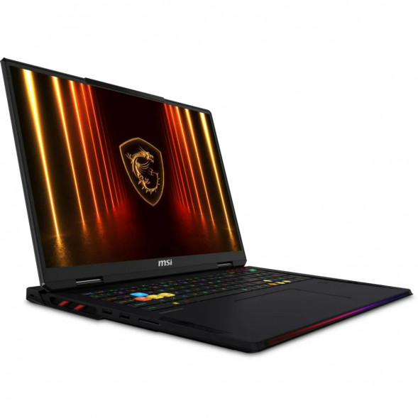 Ноутбук MSI Raider A18 HX A8WHG-409RU (18&amp;quot;, IPS, AMD Ryzen 9 8940HX 2.4ГГц, 16-ядерный, 32ГБ DDR5, 1ТБ SSD, NVIDIA GeForce RTX 5070 Ti 12 ГБ, Windows 11 Home), черный в Перми
